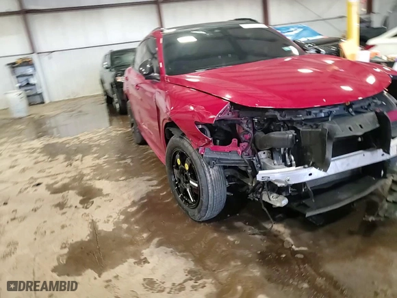 2020 Alfa Romeo Stelvio Ti with VIN ZASPAKBNXL7C97698, listed as a Copart auction lot 49292235 with 54,008 mi miles and Salvage Title. Bid and sale history available at carsss.com. Image 15.
