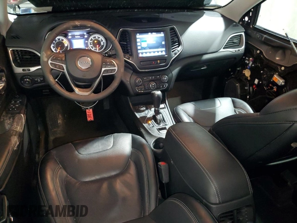 2022 Jeep Cherokee Latitude Lux with VIN 1C4PJMMX0ND537493, listed as a Copart auction lot 46104645 with 37,100 mi miles and Salvage title. Bid and sale history available at DreamBid. Image 8.