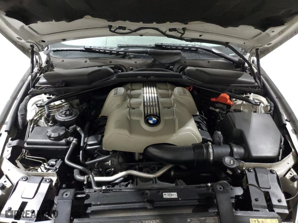 2005 BMW 6 Series 645Ci with VIN WBAEK73415B325885, listed as a Copart auction lot 80976204 with 96,571 mi miles and Salvage Title. Bid and sale history available at carsss.com. Image 11.