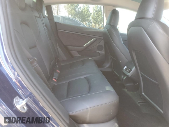 2023 Tesla Model 3 Long Range with VIN 5YJ3E1EB3PF633070, listed as a Copart auction lot 48942545 with 38,332 mi miles and Salvage Title. Bid and sale history available at DreamBid. Image 11.