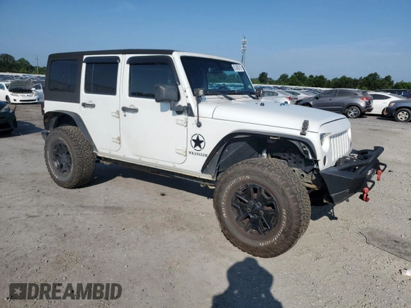 2016 Jeep Wrangler Unlimited Sport with VIN 1C4BJWDG0GL187779, listed as a Copart auction lot 62480015 with 109,296 mi miles and Salvage title. Bid and sale history available at DreamBid. Image 4.