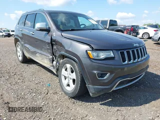 2014 Jeep Grand Cherokee Limited z VIN 1C4RJFBG2EC570749, wystawiony jako IAAI lot #42471640 z przebiegiem 224 601 mil mil oraz . Historia ofert i sprzedaży dostępna na DreamBid. Obrazek 1.
