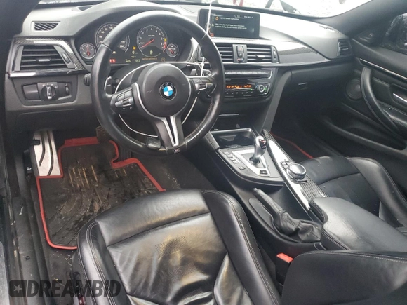 2015 BMW M4 with VIN WBS3R9C54FK330180, listed as a Copart auction lot 40706044 with 69,474 mi miles. Bid and sale history available at carsss.com. Image 8.