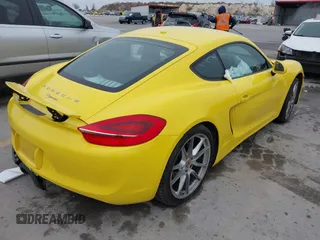 2014 Porsche Cayman with VIN WP0AA2A84EK172111, listed as a IAAI auction lot 41581508 with 91,509 mi miles and . Bid and sale history available at DreamBid. Image 4.