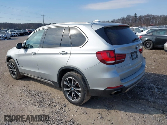 2018 BMW X5 xDrive35i with VIN 5UXKR0C51J0X92651, listed as a IAAI auction lot 41724974 with 83,496 mi miles. Bid and sale history available at carsss.com. Image 3.