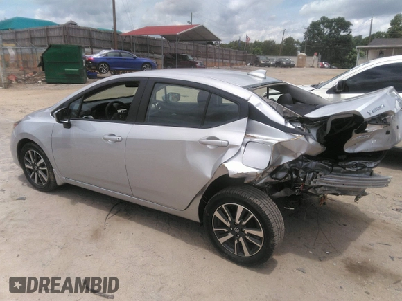 2022 Nissan Versa SV with VIN 3N1CN8EV2NL821003, listed as a IAAI auction lot 42468533 with 32,460 mi miles and . Bid and sale history available at DreamBid. Image 3.