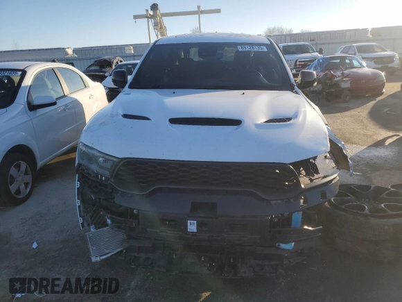2024 Dodge Durango SRT Hellcat Premium с VIN 1C4SDJH9XRC138730, выставлен на аукционе Copart как лот 89128135 с пробегом 11 129 миль миль и Списание • Salvage title. История ставок и продаж доступна на DreamBid. Изображение 5.