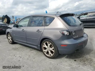 2008 Mazda Mazda3 s Grand Touring with VIN JM1BK344081144574, listed as a Copart auction lot 51383365 with 133,874 mi miles and Salvage Title. Bid and sale history available at carsss.com. Image 2.