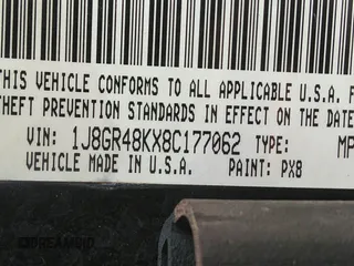 2008 Jeep Grand Cherokee Laredo с VIN 1J8GR48KX8C177062, выставлен на аукционе IAAI как лот 42424767 с пробегом 138 606 миль миль и . История ставок и продаж доступна на DreamBid. Изображение 9.