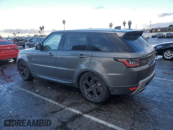 2019 Land Rover Range Rover Sport SE with VIN SALWG2RK7KA416445, listed as a Copart auction lot 88163045 with Not Provided miles and Salvage Title. Bid and sale history available at DreamBid. Image 2.