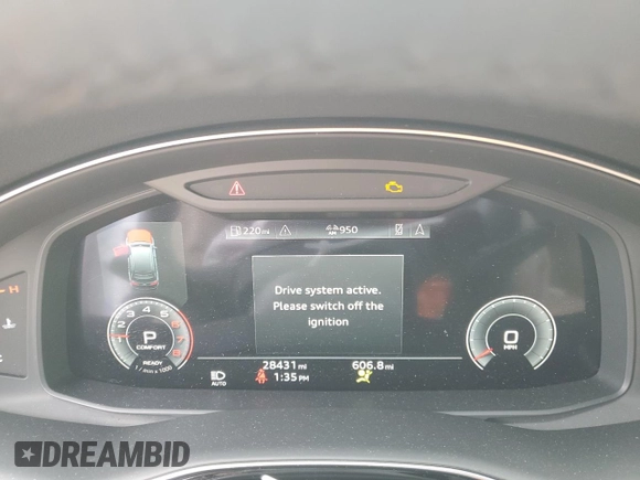 2021 Audi Q7 Premium z VIN WA1AXAF70MD023877, wystawiony jako Copart lot #49084005 z przebiegiem 28 431 mil mil oraz Nie do naprawy • Non repairable. Historia ofert i sprzedaży dostępna na DreamBid. Obrazek 9.
