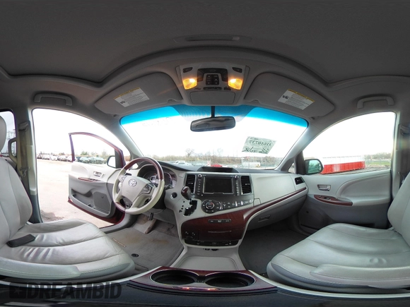 2013 Toyota Sienna XLE with VIN 5TDDK3DC1DS068215, listed as a IAAI auction lot 41610737 with 168,186 mi miles and . Bid and sale history available at DreamBid. Image 18.