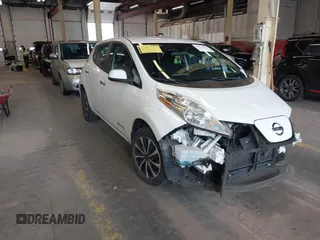 2015 Nissan LEAF SL with VIN 1N4AZ0CPXFC334665, listed as a IAAI auction lot 42276126 with 49,988 mi miles and . Bid and sale history available at DreamBid. Image 1.