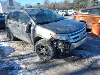 2013 Ford Edge Limited with VIN 2FMDK3KC3DBB48938, listed as a IAAI auction lot 41391857 with 157,835 mi miles. Bid and sale history available at carsss.com. Image 1.