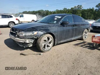 2019 Honda Accord EX-L with VIN 1HGCV2F59KA031016, listed as a Copart auction lot 55996035 with 208,112 mi miles and Salvage title. Bid and sale history available at DreamBid. Image 1.
