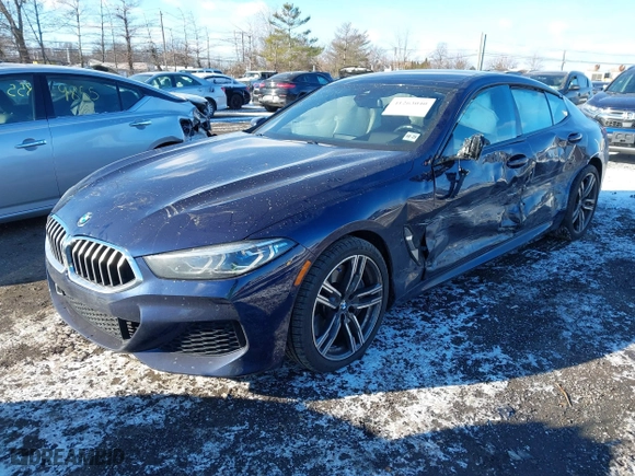 2020 BMW 8 Series 840i with VIN WBAGV4C01LCD97854, listed as a IAAI auction lot 41263040 with 66,935 mi miles. Bid and sale history available at carsss.com. Image 17.