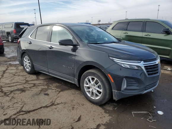 2024 Chevrolet Equinox LT with VIN 3GNAXKEG5RL373687, listed as a Copart auction lot 46404985 with 13,958 mi miles and Clean Title. Bid and sale history available at DreamBid. Image 4.