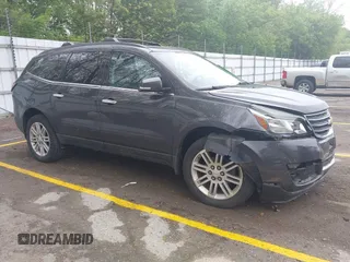 2015 Chevrolet Traverse LT with VIN 1GNKRGKD7FJ203629, listed as a IAAI auction lot 42257882 with 175,924 mi miles and . Bid and sale history available at DreamBid. Image 1.