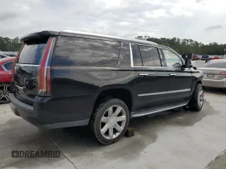 2015 Cadillac Escalade ESV Luxury z VIN 1GYS4SKJ7FR713846, wystawiony jako Copart lot #56005375 z przebiegiem 149 795 mil mil oraz Szkody całkowita. Historia ofert i sprzedaży dostępna na DreamBid. Obrazek 3.