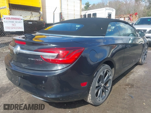 2016 Buick Cascada Premium with VIN W04WT3N52GG070568, listed as a IAAI auction lot 41981641 with 170,854 mi miles and . Bid and sale history available at DreamBid. Image 4.
