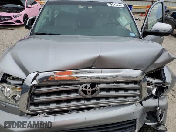 2015 Toyota Sequoia Limited with VIN 5TDJW5G17FS112959, listed as a Copart auction lot 79347704 with 117,920 mi miles and Salvage Title. Bid and sale history available at carsss.com. Image 12.