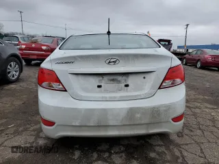 2017 Hyundai Accent SE with VIN KMHCT4AE8HU358405, listed as a Copart auction lot 35952113 with 0 mi miles. Bid and sale history available at carsss.com. Image 6.