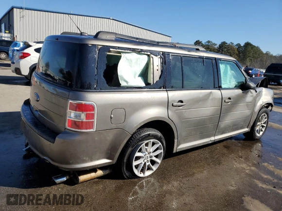 2014 Ford Flex SE with VIN 2FMGK5B85EBD42991, listed as a Copart auction lot 88848975 with 198,899 mi miles and Salvage Title. Bid and sale history available at carsss.com. Image 3.