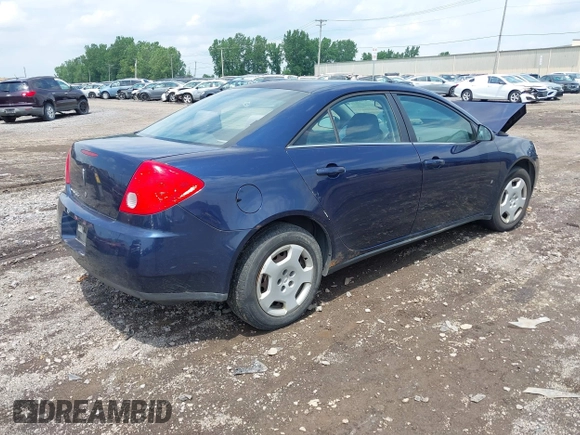 2008 Pontiac G6 1SV Value Leader with VIN 1G2ZF57B184246834, listed as a IAAI auction lot 42614255 with 126,251 mi miles and . Bid and sale history available at DreamBid. Image 4.
