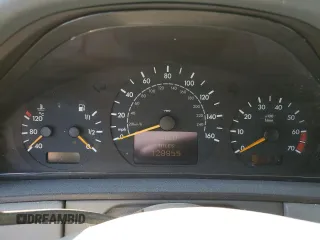 2002 Mercedes-Benz E-Class with VIN WDBJF65J32B496411, listed as a Copart auction lot 75690884 with 128,855 mi miles and Salvage Title. Bid and sale history available at carsss.com. Image 9.