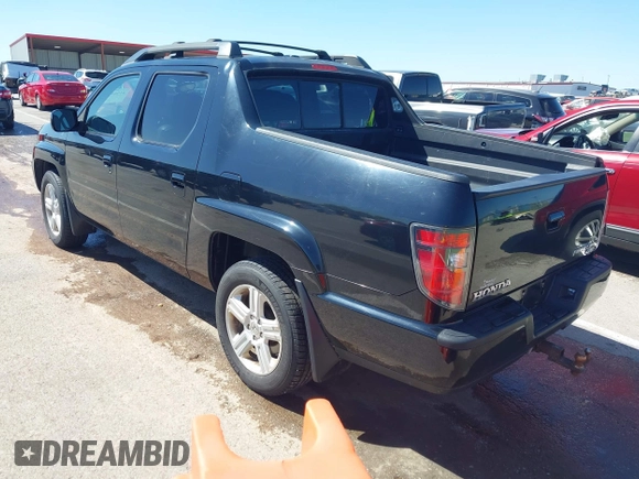 2013 Honda Ridgeline RTL with VIN 5FPYK1F57DB005538, listed as a IAAI auction lot 41985586 with 152,697 mi miles and . Bid and sale history available at DreamBid. Image 3.