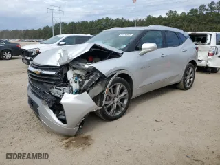 2019 Chevrolet Blazer Premier with VIN 3GNKBFRSXKS700458, listed as a Copart auction lot 83336964 with 44,774 mi miles and Salvage Title. Bid and sale history available at carsss.com. Image 1.