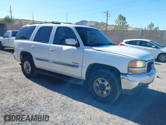 2002 GMC Yukon SLT z VIN 1GKEC13T32R256757, wystawiony jako IAAI lot #41657945 z przebiegiem 331 831 mil mil oraz . Historia ofert i sprzedaży dostępna na DreamBid. Obrazek 1.