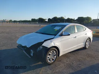 2020 Hyundai Elantra SE with VIN 5NPD74LF9LH606781, listed as a IAAI auction lot 41757029 with 12,563 mi miles. Bid and sale history available at carsss.com. Image 17.