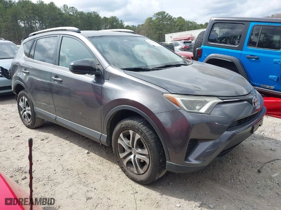2016 Toyota RAV4 LE with VIN JTMZFREV2GJ092537, listed as a IAAI auction lot 41794148 with 145,678 mi miles. Bid and sale history available at carsss.com. Image 1.
