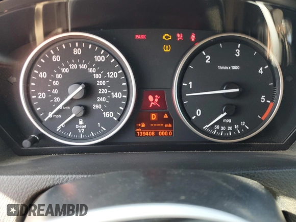 2012 BMW X5 35d z VIN 5UXZW0C51CL672406, wystawiony jako Copart lot #61686185 z przebiegiem 139 408 mil mil oraz Szkoda całkowita • Salvage title. Historia ofert i sprzedaży dostępna na DreamBid. Obrazek 9.