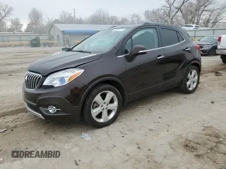 2016 Buick Encore Premium with VIN KL4CJDSB7GB576225, listed as a Copart auction lot 86530174 with 61,438 mi miles and Salvage Title. Bid and sale history available at carsss.com. Image 1.