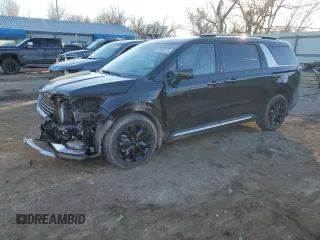 2024 Kia Carnival SX Prestige with VIN KNDNE5H39R6350501, listed as a Copart auction lot 41867235 with 31,889 mi miles and Salvage Title. Bid and sale history available at carsss.com. Image 1.