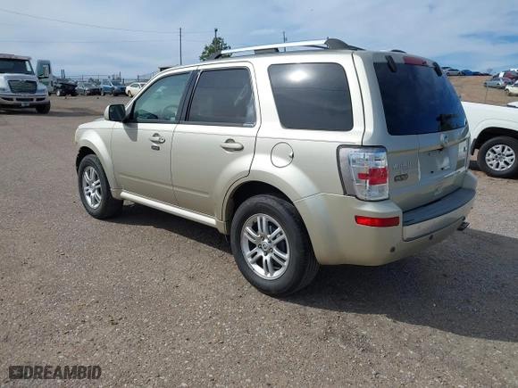2010 Mercury Mariner Premier with VIN 4M2CN8HG4AKJ05736, listed as a IAAI auction lot 41744987 with 209,819 mi miles. Bid and sale history available at carsss.com. Image 3.