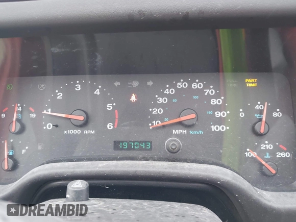 2001 Jeep Wrangler Sport with VIN 1J4FA49S91P354668, listed as a IAAI auction lot 41883227 with 197,043 mi miles and . Bid and sale history available at DreamBid. Image 7.