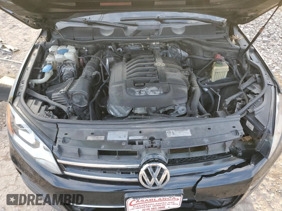2012 Volkswagen Touareg Sport z VIN WVGEF9BP7CD006020, wystawiony jako Copart lot #88211145 z przebiegiem 180 729 mil mil oraz Szkoda całkowita • Salvage title. Historia ofert i sprzedaży dostępna na DreamBid. Obrazek 12.