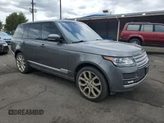 2014 Land Rover Range Rover HSE with VIN SALGS2WF4EA180240, listed as a Copart auction lot 56412085 with 90,235 mi miles and Salvage title. Bid and sale history available at DreamBid. Image 4.