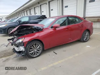 2014 Lexus IS 250 with VIN JTHBF1D2XE5018703, listed as a Copart auction lot 53726235 with 115,364 mi miles and Salvage title. Bid and sale history available at DreamBid. Image 1.