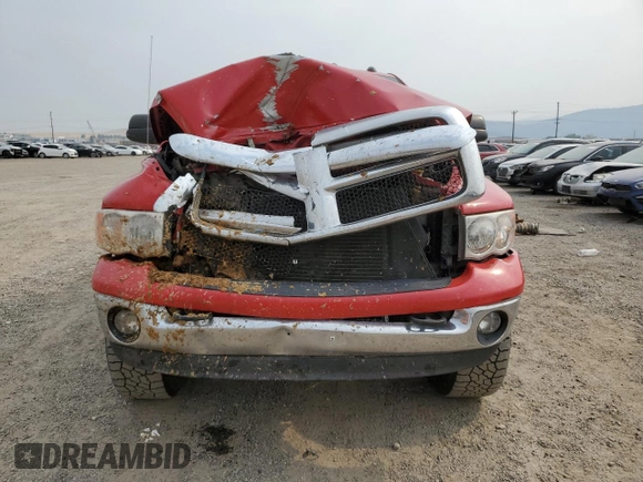 2005 Dodge Ram 2500 SLT with VIN 3D7KS28CX5G794964, listed as a Copart auction lot 64905044 with 187,946 mi miles and Clean Title. Bid and sale history available at carsss.com. Image 5.
