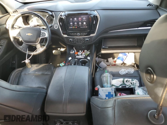 2020 Chevrolet Traverse Premier with VIN 1GNEVKKW4LJ169724, listed as a Copart auction lot 76308643 with 51,670 mi miles. Bid and sale history available at carsss.com. Image 8.