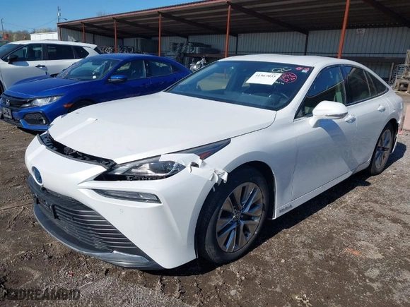 2022 Toyota Mirai XLE with VIN JTDAAAAA3NA006598, listed as a IAAI auction lot 41967035 with NaN miles. Bid and sale history available at carsss.com. Image 2.
