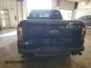 2024 Ford Ranger Raptor with VIN 1FTER4LR7RLE07063, listed as a Copart auction lot 47628295 with 8,187 mi miles and Salvage Title. Bid and sale history available at carsss.com. Image 6.