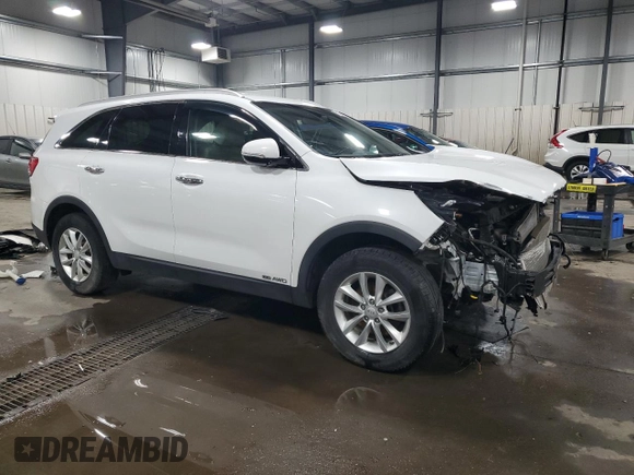 2018 Kia Sorento LX V6 with VIN 5XYPGDA5XJG422218, listed as a Copart auction lot 51637275 with 85,264 mi miles and Salvage Title. Bid and sale history available at carsss.com. Image 4.