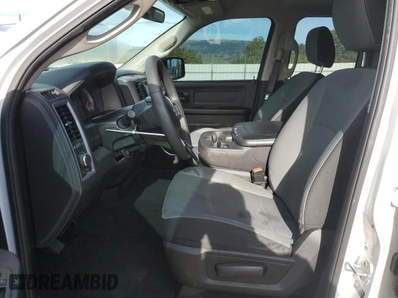2021 Ram 1500 Tradesman z VIN 1C6RR6FG9MS512815, wystawiony jako Copart lot #47781765 z przebiegiem 157 121 mil mil oraz Czysty tytuł • Clean title. Historia ofert i sprzedaży dostępna na DreamBid. Obrazek 7.