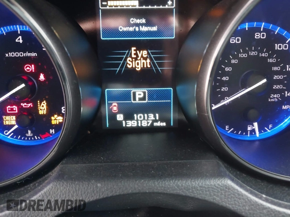 2019 Subaru Legacy with VIN 4S3BNAB63K3034212, listed as a IAAI auction lot 41937269 with 139,187 mi miles. Bid and sale history available at carsss.com. Image 15.