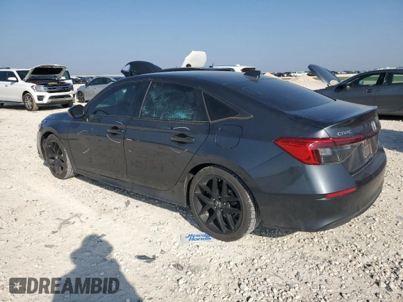 2024 Honda Civic Sport with VIN 2HGFE2F55RH541226, listed as a Copart auction lot 50337285 with 14,612 mi miles and Salvage Title. Bid and sale history available at DreamBid. Image 2.